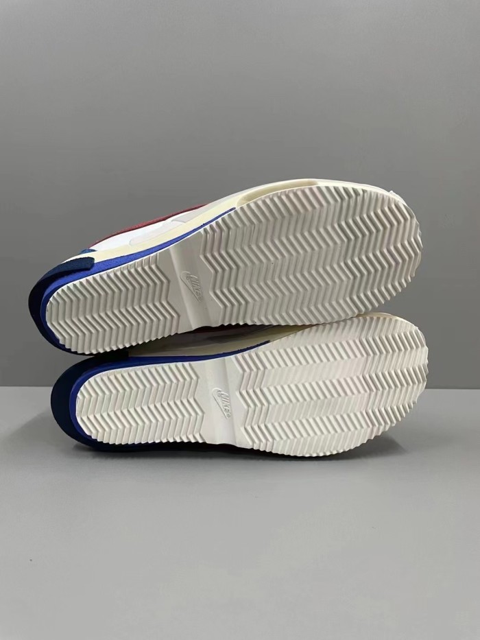 Waffle Sacai White Grey Sneakers