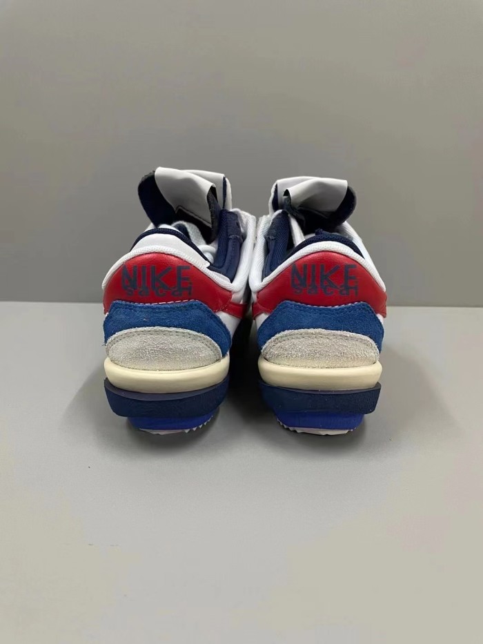 Waffle Sacai White Grey Sneakers