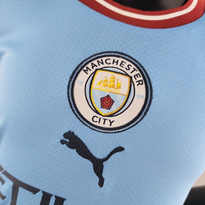 Manchester City Home Kids Jersey 22/23