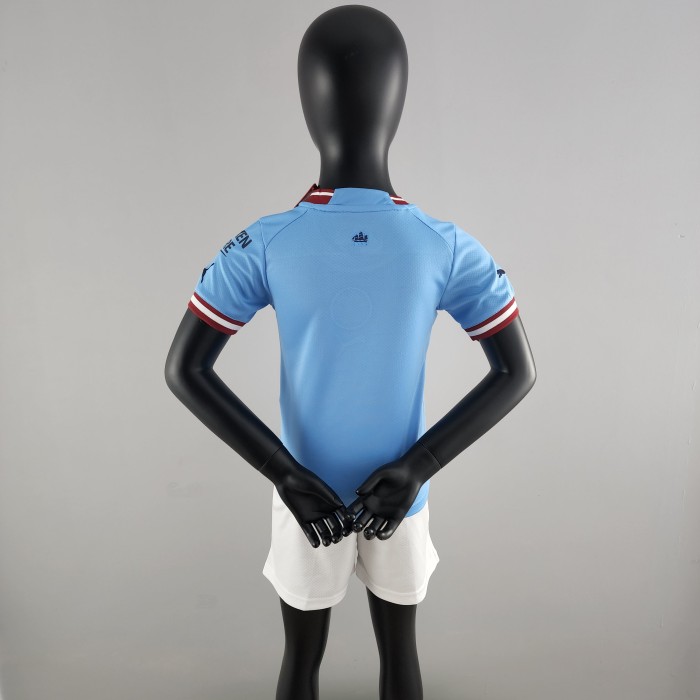 Manchester City Home Kids Jersey 22/23