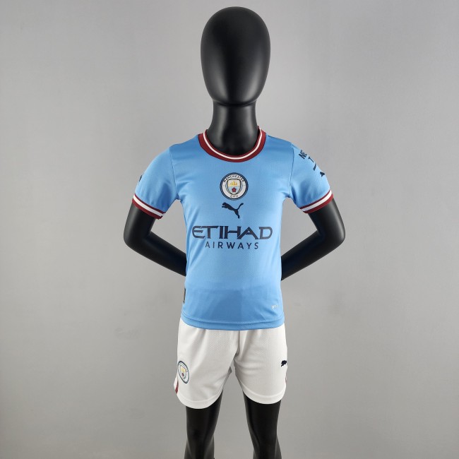 Manchester City Home Kids Jersey 22/23