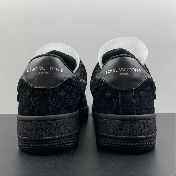 Air Force 1 LV Louis Vuitton Low Black MS 0232