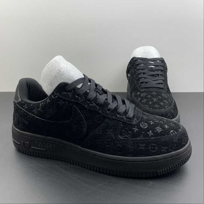 Air Force 1 LV Louis Vuitton Low Black MS 0232