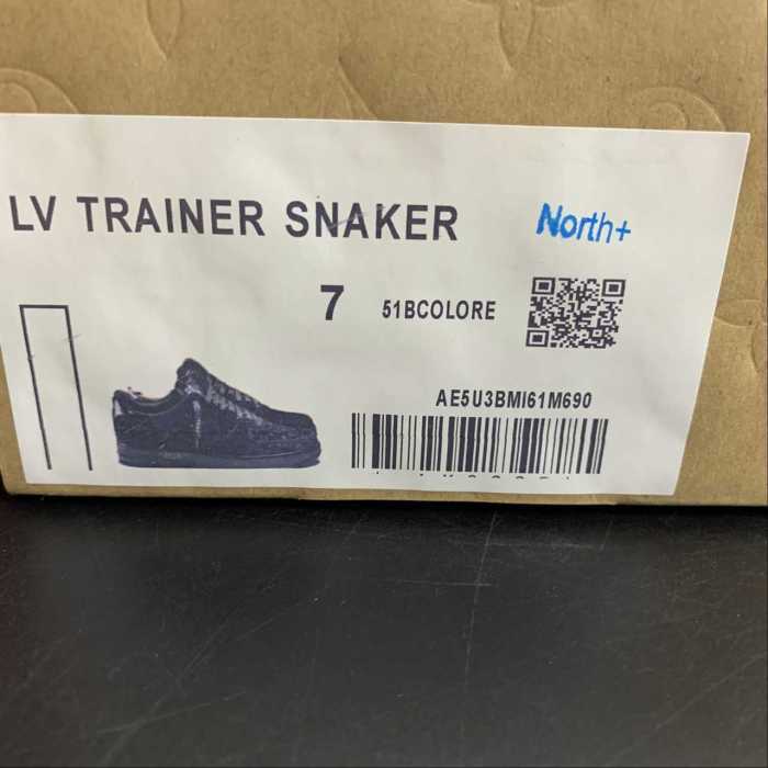 Air Force 1 LV Louis Vuitton Low Black MS 0232