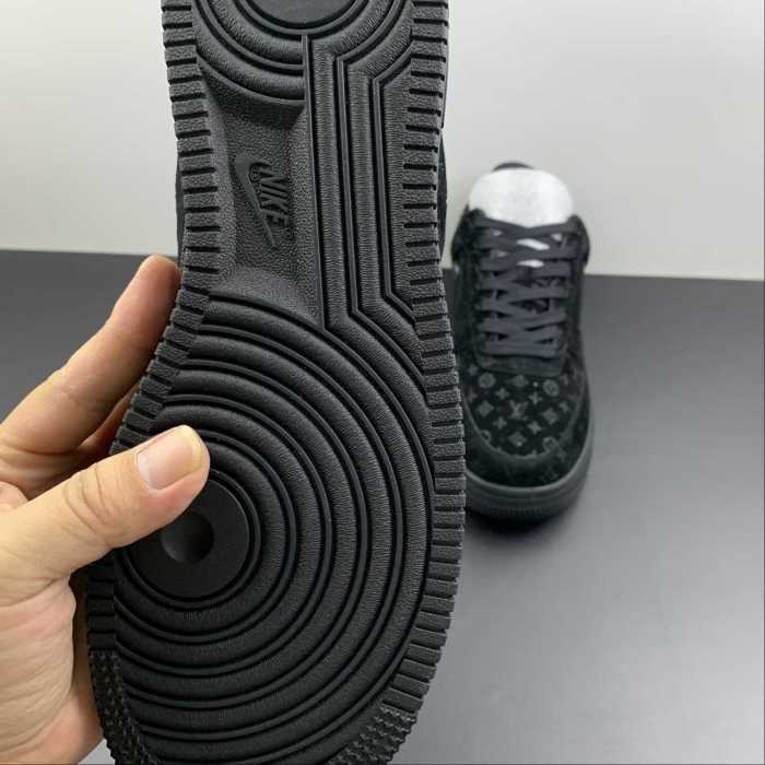 Air Force 1 LV Louis Vuitton Low Black MS 0232