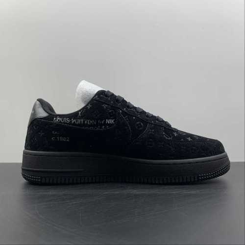Air Force 1 LV Louis Vuitton Low Black MS 0232