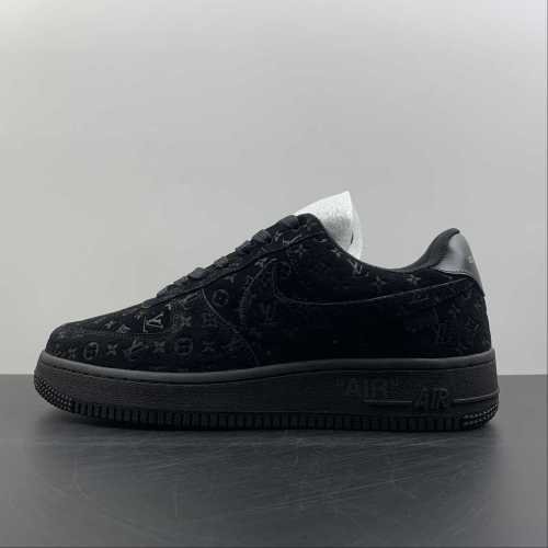 Air Force 1 LV Louis Vuitton Low Black MS 0232