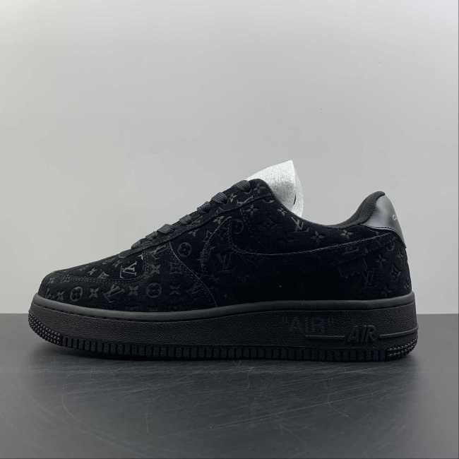 Air Force 1 LV Louis Vuitton Low Black MS 0232