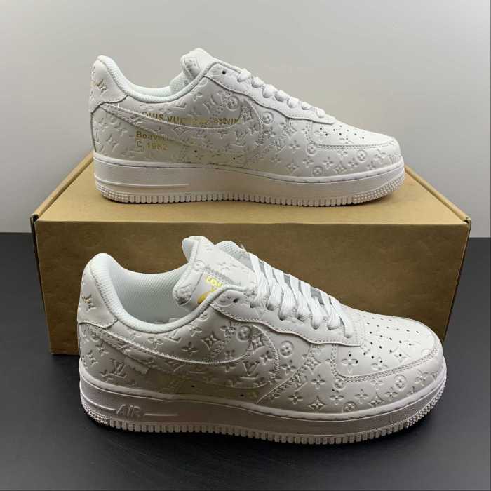 Air Force 1 LV Louis Vuitton Low White LD 0212