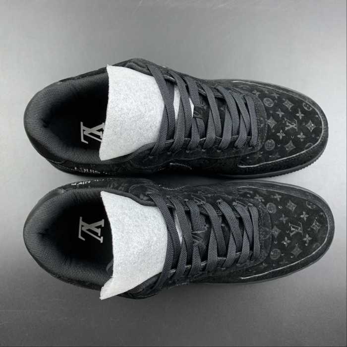Air Force 1 LV Louis Vuitton Low Black MS 0232