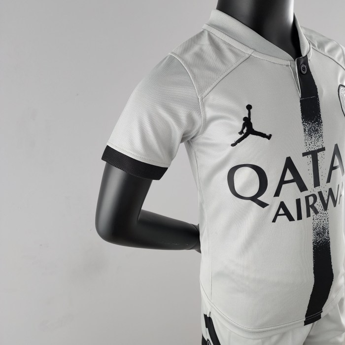 Paris Saint Germain Away Kids Jersey 22/23
