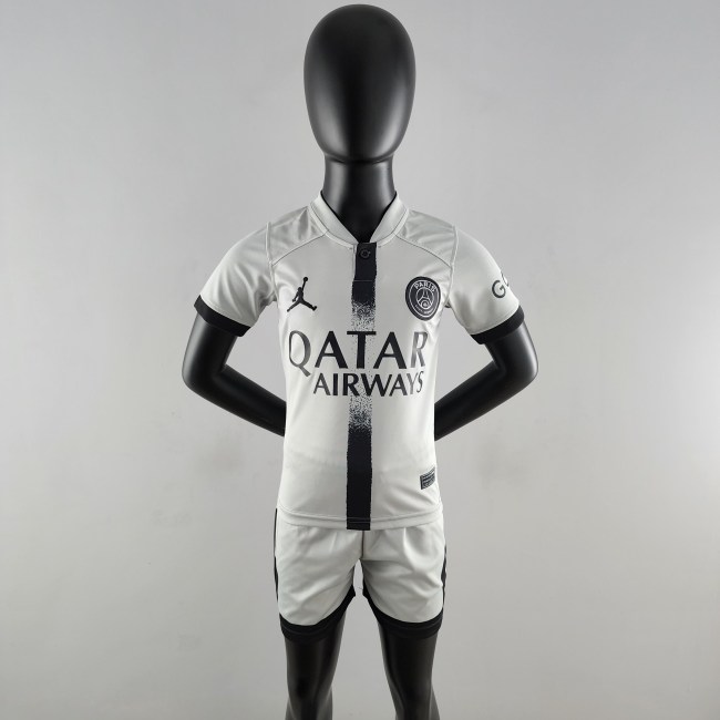 Paris Saint Germain Away Kids Jersey 22/23