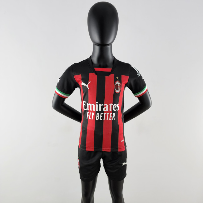 AC Milan Home Kids Jersey 22/23