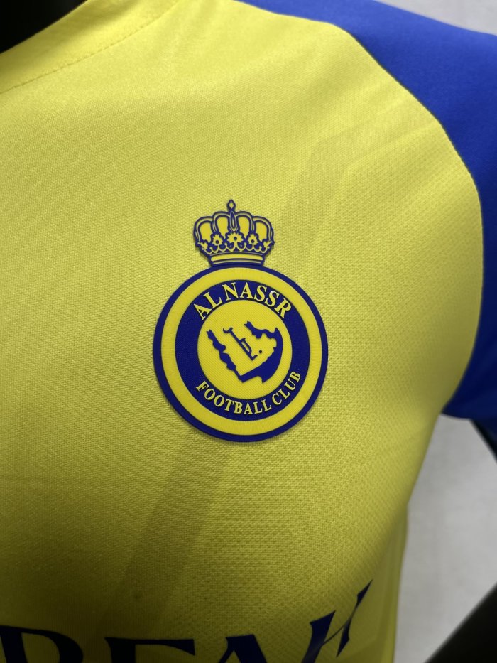 Al-Nassr Home Player Version Man Jersey 22/23