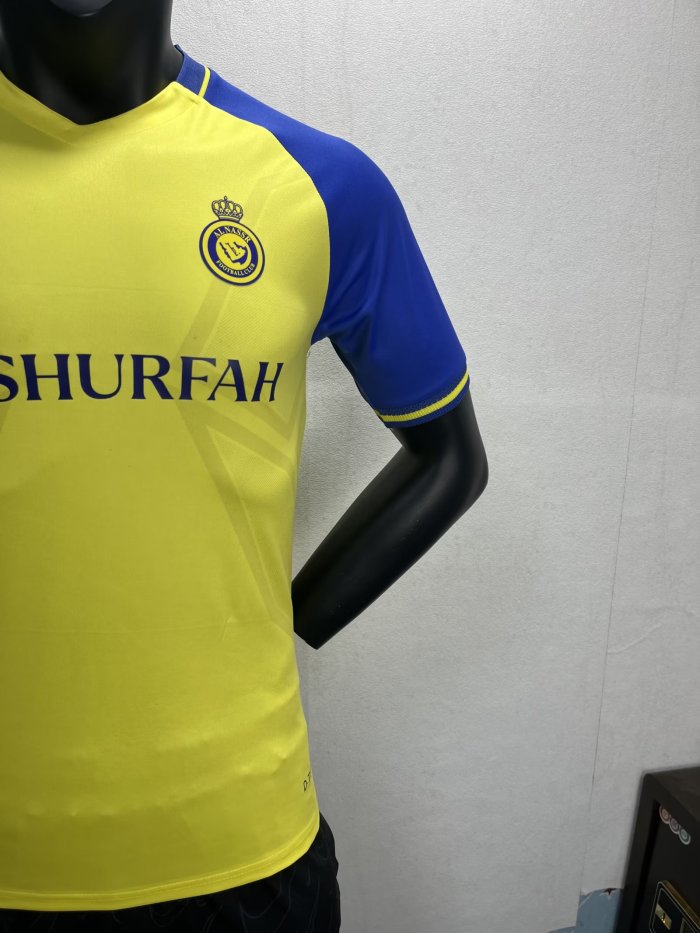 Al-Nassr Home Player Version Man Jersey 22/23