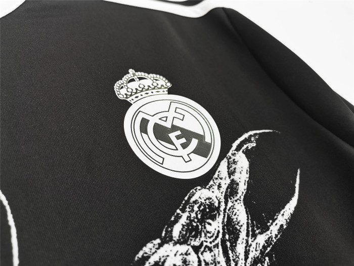 Real Madrid Third Long Sleeve Retro Jersey 2014/15