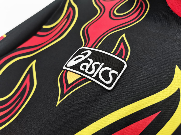 Japan Retro Home Goalkeeper Long Sleeve Jersey 1998