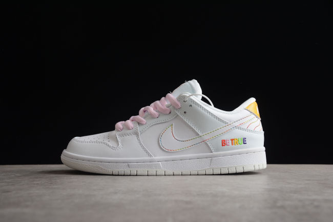 SB Dunk Low ‘Be True’ rainbow DR4876-100