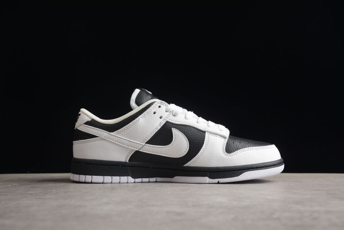 SB Dunk Low Reverse Panda Black White FD9064-011