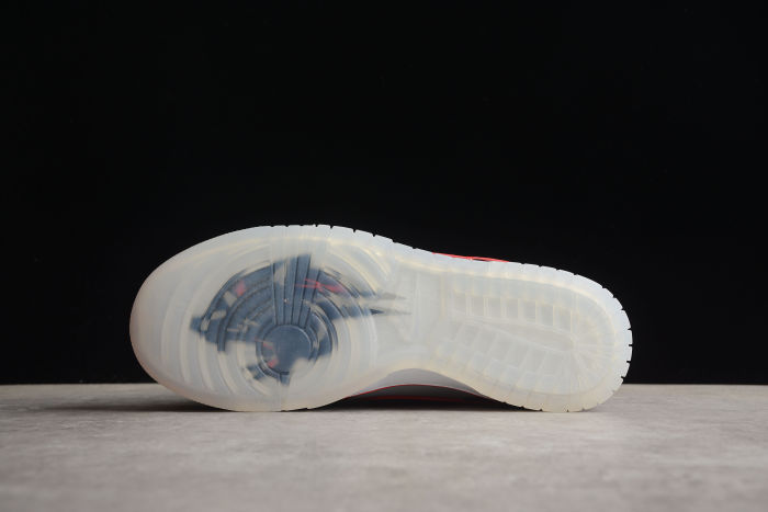 Cau x SB Dunk Low Black Gray Red DR6189-001