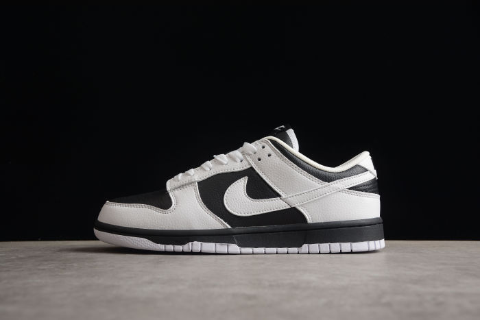 SB Dunk Low Reverse Panda Black White FD9064-011