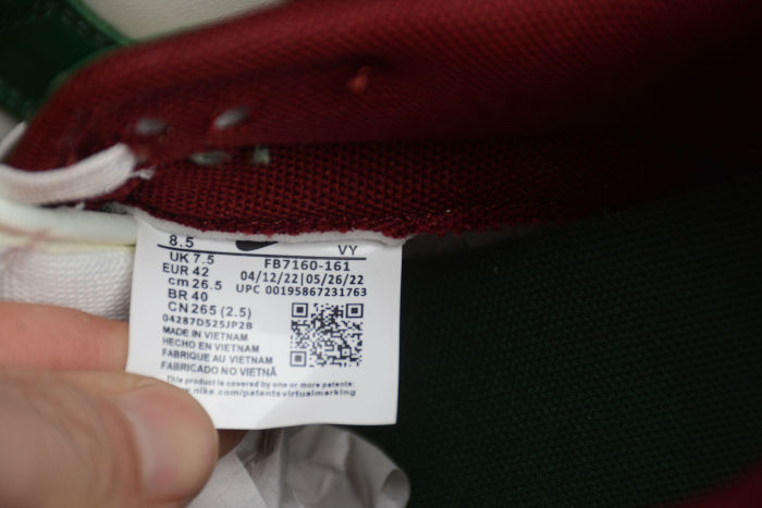 SB Dunk Low Green FB7160-161