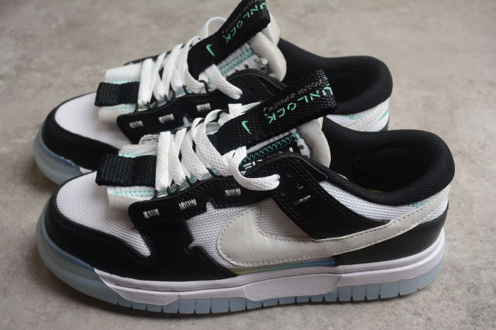 SB Dunk Low Remastered 3M Panda Black White FJ7067-114