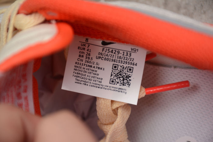 SB Dunk Low Light gray White Red Oxidation FJ5429-133