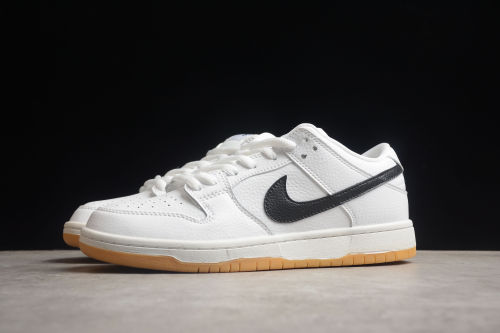 SB Dunk Low Pro lso White Gum White Black CD2563-101
