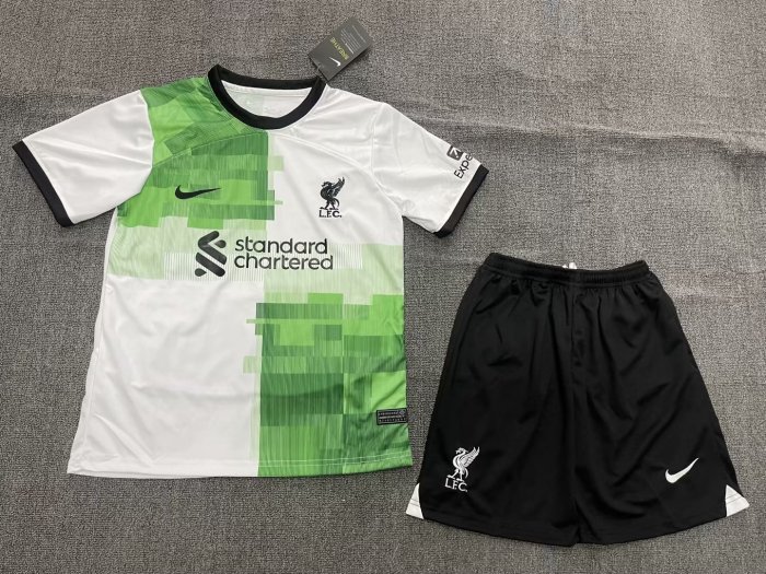 Liverpool Away Kids Jersey 23/24