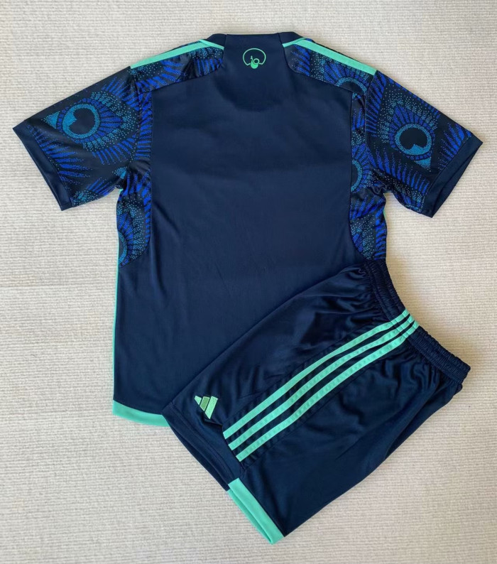 Leeds United Away Kids Jersey 23/24