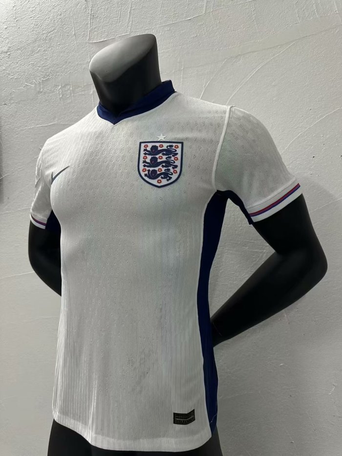 England Euro 2024 Home Player Version Man Jersey