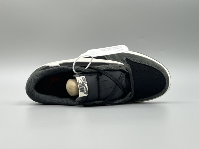 Travis Scott x Air Jordan 1 Black Beige