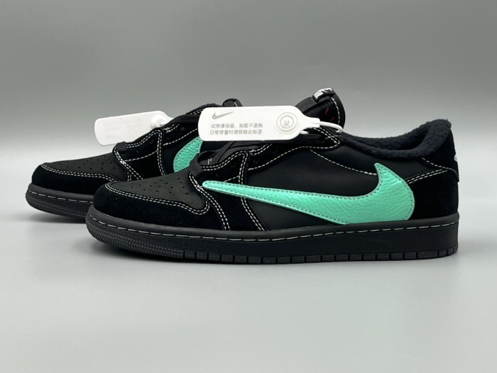 Travis Scott x Air Jordan 1 Black Green