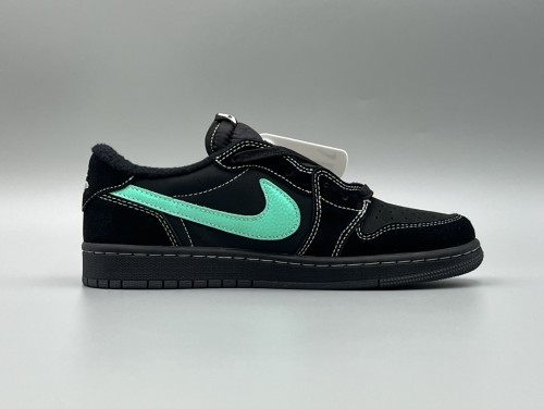 Travis Scott x Air Jordan 1 Black Green