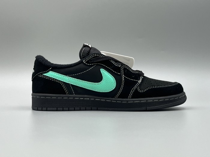 Travis Scott x Air Jordan 1 Black Green