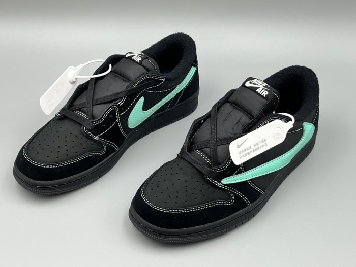 Travis Scott x Air Jordan 1 Black Green