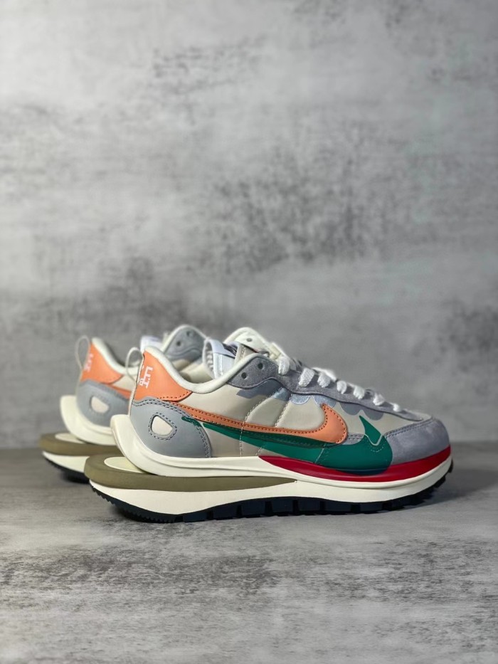 VaporWaffle Sacai Gray Red