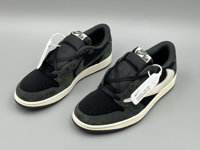 Travis Scott x Air Jordan 1 Black Beige