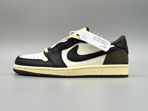 Travis Scott x Air Jordan 1 Black Brown