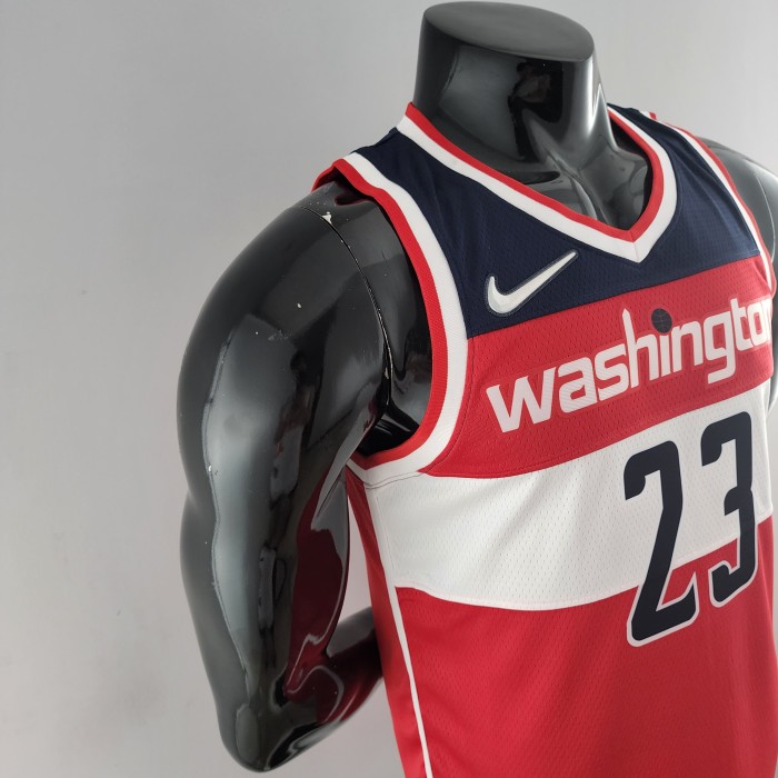 Michael Jordan Washington Wizards 75th Anniversary Swingman Jersey Red White