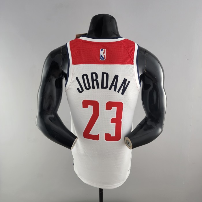 Michael Jordan Washington Wizards 75th Anniversary Swingman Jersey Red White