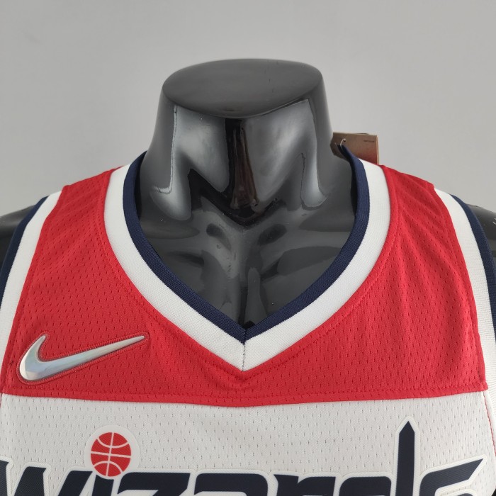 Michael Jordan Washington Wizards 75th Anniversary Swingman Jersey Red White