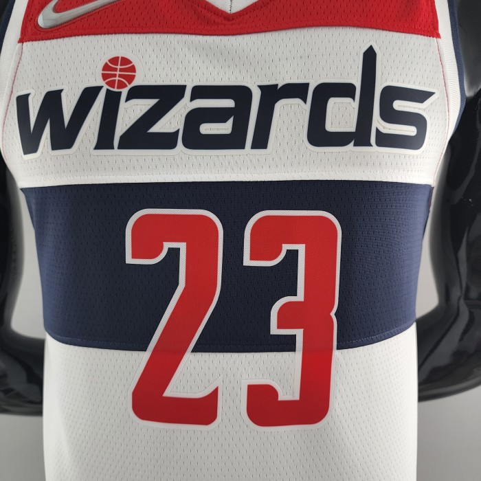 Michael Jordan Washington Wizards 75th Anniversary Swingman Jersey Red White