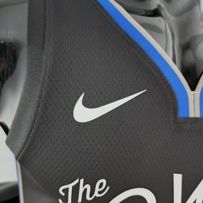 Jordan Poole Golden State Warriors City Edition Swingman Jersey 2020