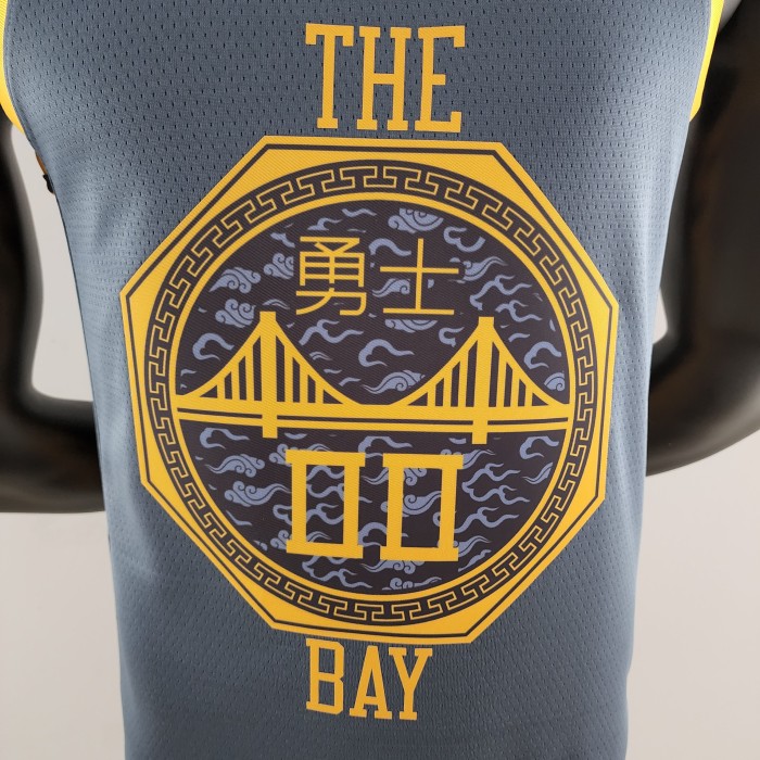 Jonathan Kuminga Golden State Warriors Grey Swingman Jersey 2018