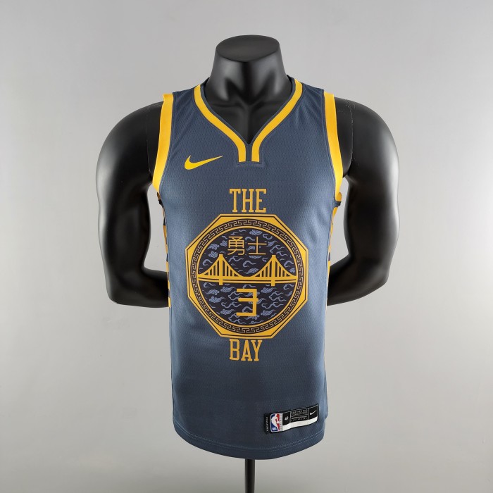 Jordan Poole Golden State Warriors Grey Swingman Jersey 2018