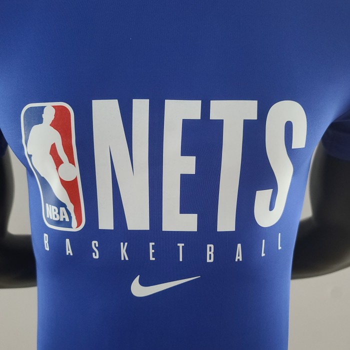 Brooklyn Nets Casual T-shirt Blue