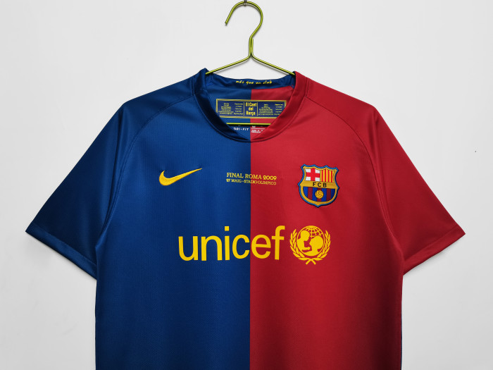 Barcelona Home Retro Jersey 2008/09