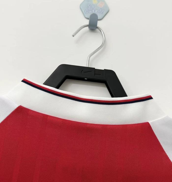 Arsenal Home Long Sleeve Retro Jersey 1992/94